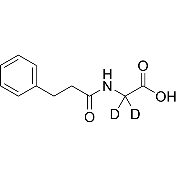 N-(3-Phenylpropionyl)glycine-d2 1219795-43-3